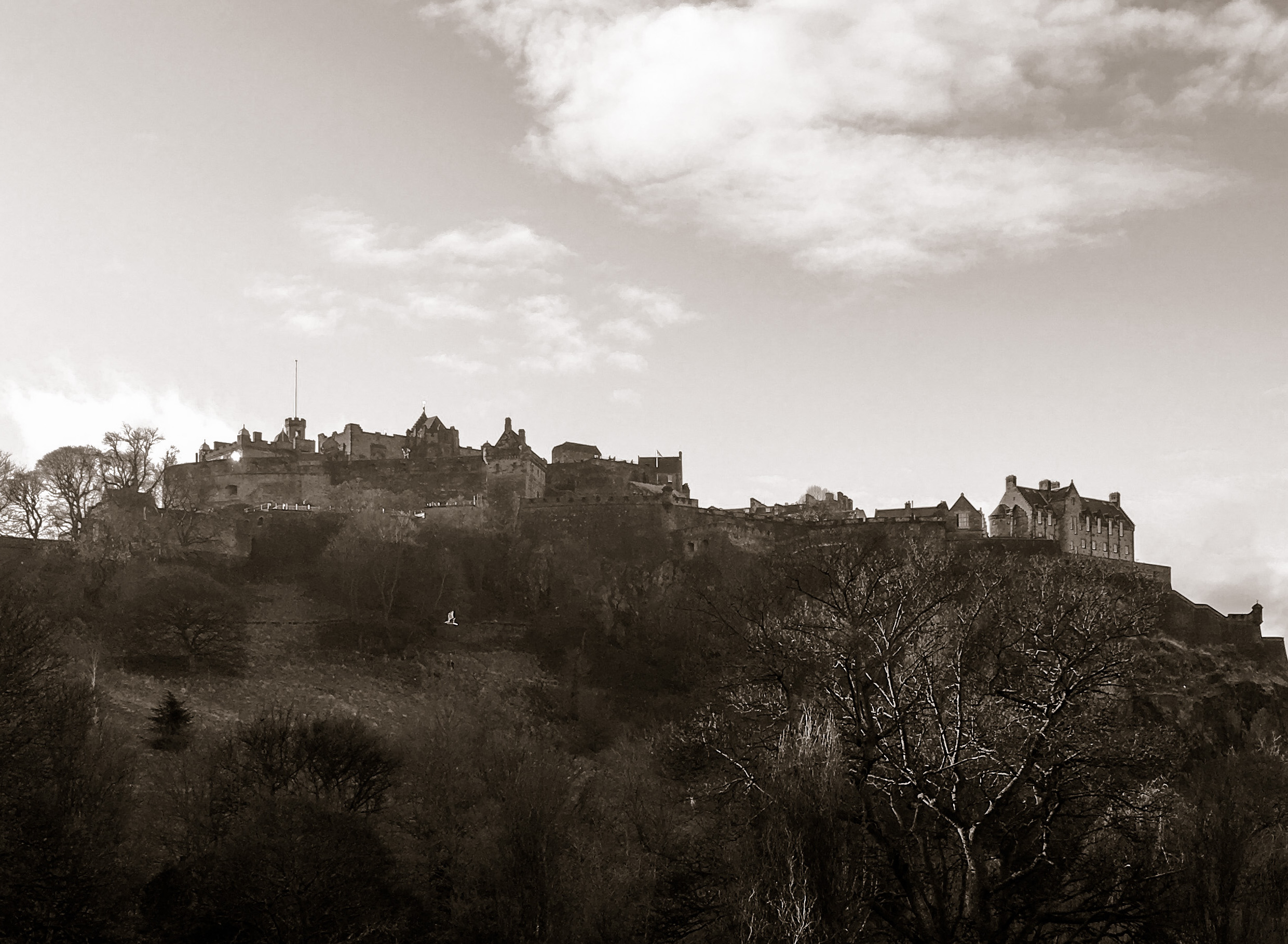 Den gamle del af Edinburgh er så fyldt med symboler, at man føler sig hensat til en Harry Potter bog